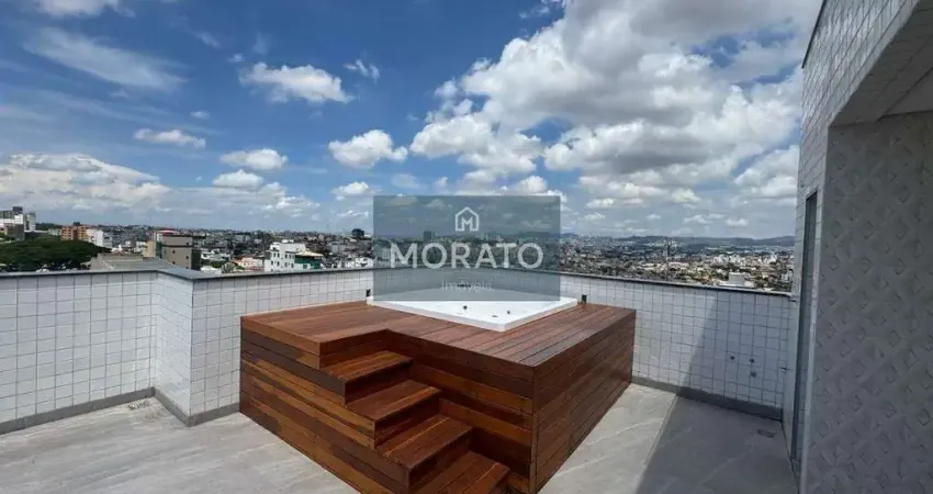 Cobertura 4 quartos com suite no bairro santa cruz industrial; eldorado em contagem mg cobertura com área privativa à venda com 4 quartos , 3 vagas