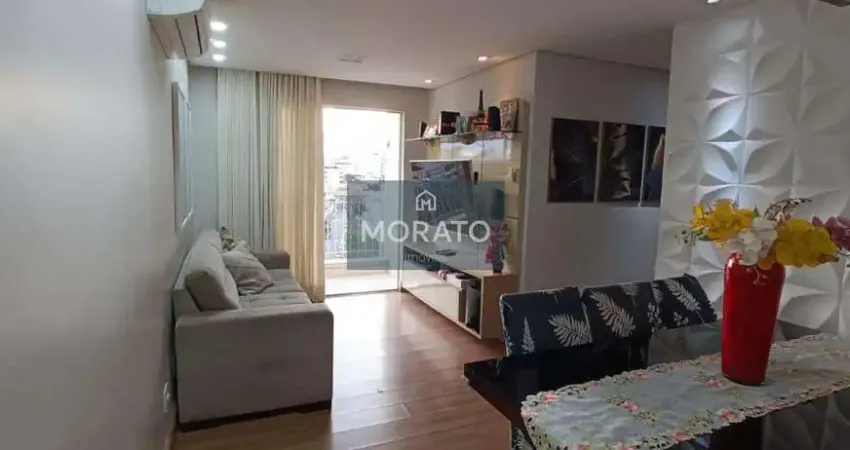 Apartamento com 3 quartos sendo 1 suíte com 1 vaga de garagem no condomínio gran felicita.