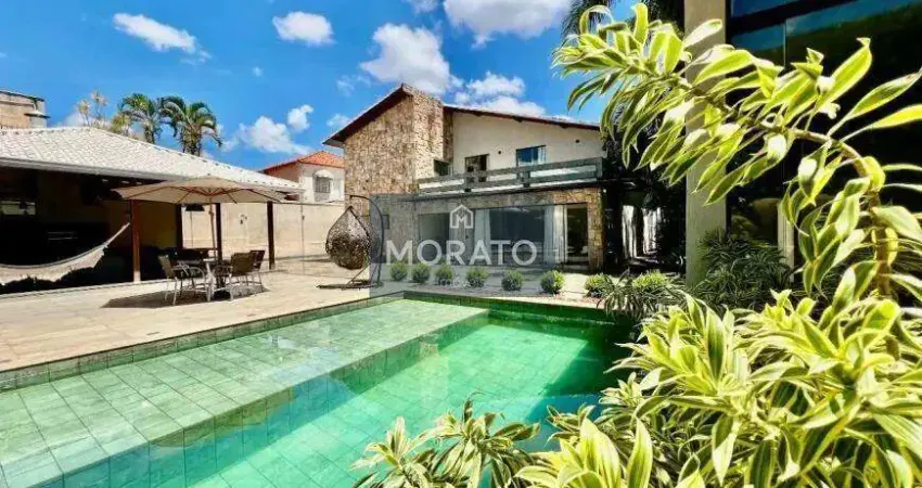 Casa com 3 quartos sendo 3 suítes com 10 vagas de garagem no bairro santa amélia.