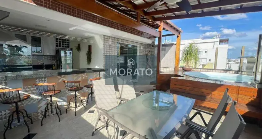 Cobertura de 3 quartos, suíte e 2 vagas à venda no bairro dona clara