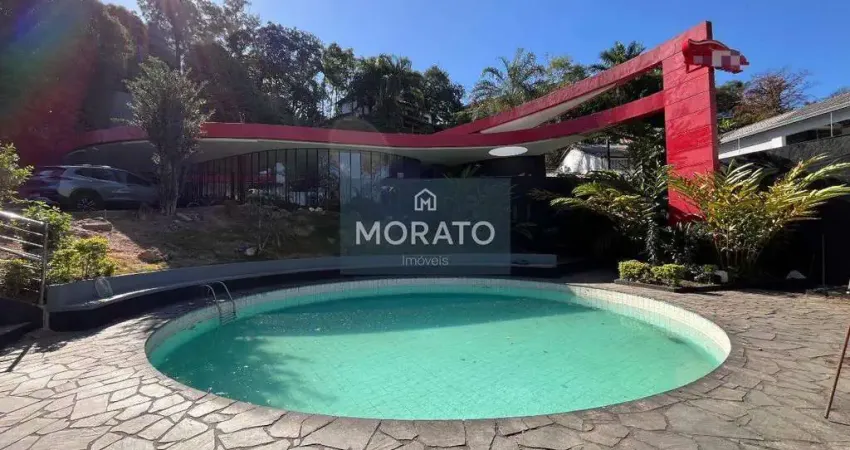 Casa na orla da lagoa da pampulha à venda, bairro jardim atlântico