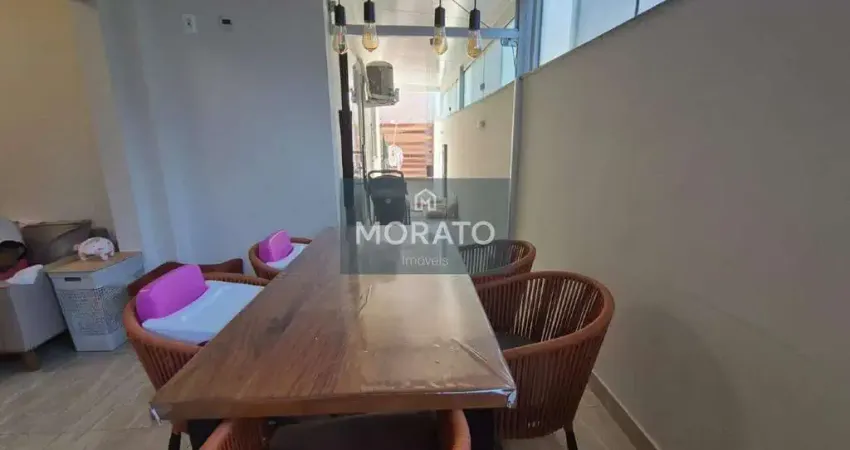 Área privativa com 3 quartos sendo 1 suíte com 1 vaga de garagem no bairro paquetá no condomínio gran felicita.