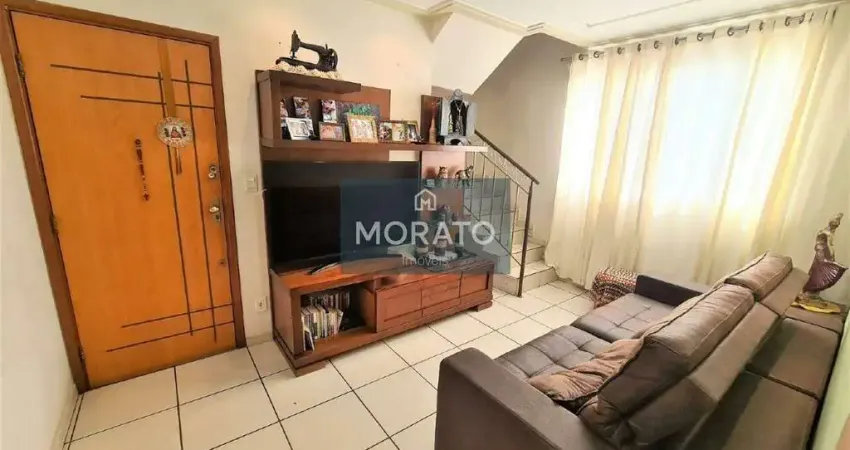 Cobertura com 3 quartos sendo 1 suíte com 2 vagas no bairro ouro preto.