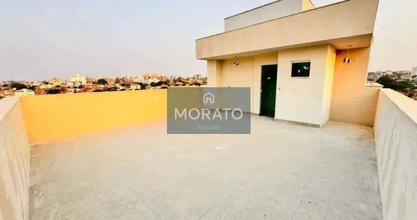 Cobertura 3 quartos sendo 1 suíte com 2 vagas de garagem no bairro santa branca.