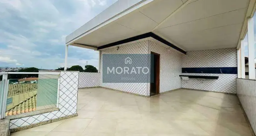 Cobertura com 3 quartos sendo 1 suíte com 1 vaga de garagem no bairro santa mônica.