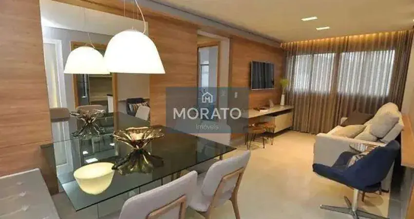 Apartamento com 70 m² 2 quartos, sendo 1 suíte 2 vagas de garagem no bairro liberdade.