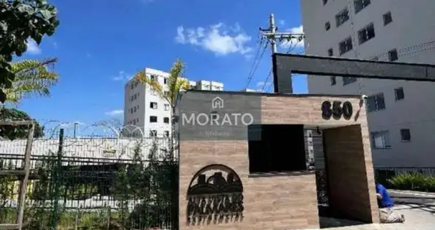 Apartamento com 2 quartos à venda na Rua Professor Antônio Márcio, --, Palmares, Belo Horizonte