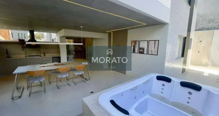 Área privativa em u, 3 quartos, 1 suíte, 2 vagas. cabral- contagem.