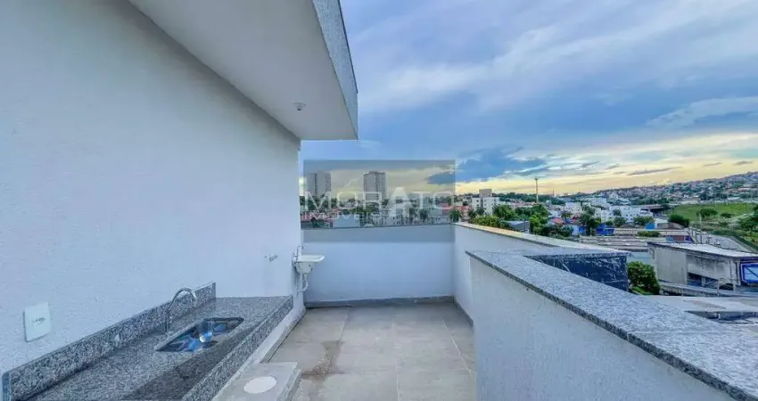 Cobertura à venda, 3 quartos, 1 suíte, 2 vagas, vila cloris - belo horizonte/mg