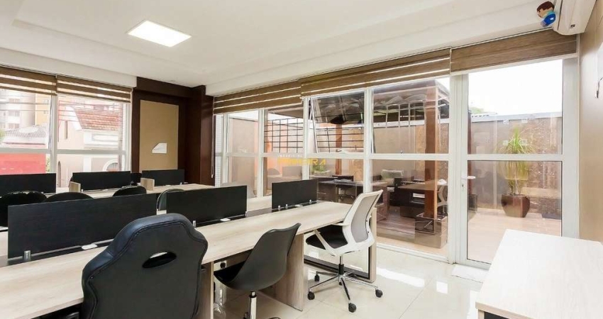 Sala Comercial 140m² com 1 vaga - Centro