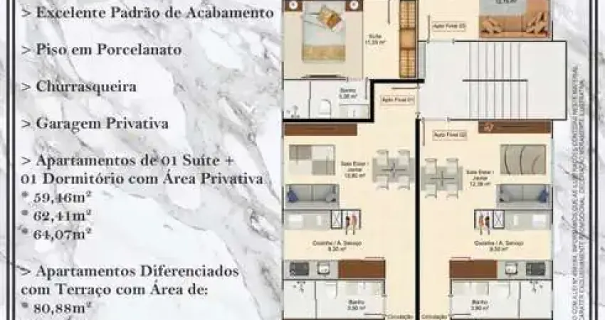 Apartamento com 2 quartos à venda na Rua Eucalipto, 415, Tabuleiro, Camboriú
