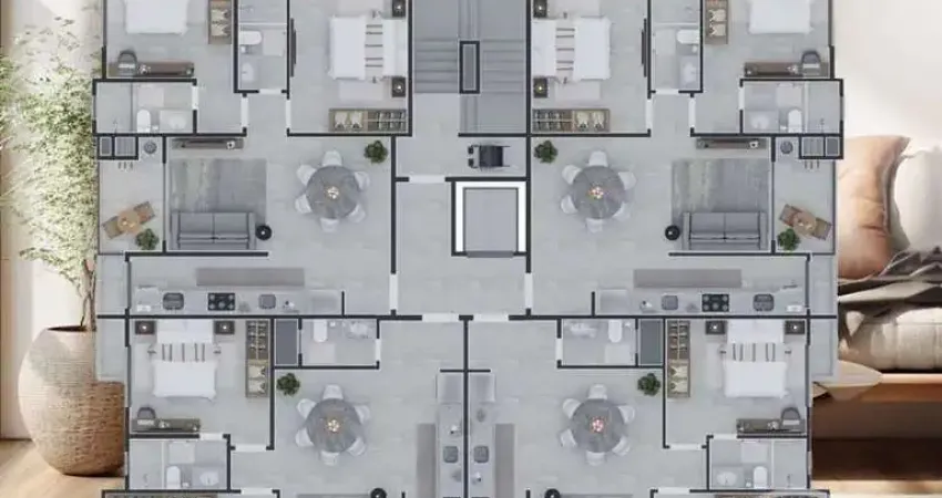 Apartamento com 2 quartos à venda na Rua Dom Francisco, 241, Centro, Balneário Camboriú