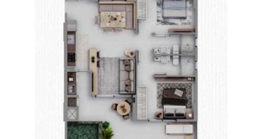 Apartamento com 2 quartos à venda na Avenida Santa Catarina, 1194, Tabuleiro (Monte Alegre), Camboriú