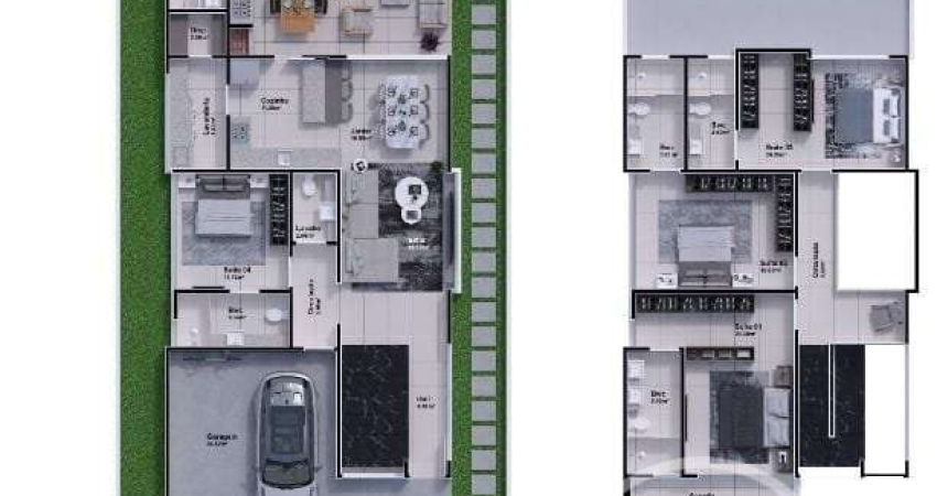Casa em condomínio fechado com 4 quartos à venda na Rua Ivo José Rebello, Santa Regina, Camboriú