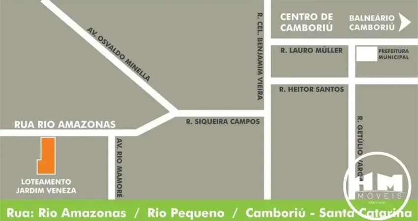 Terreno à venda na Rua Rio Amazonas, Rio Pequeno, Camboriú