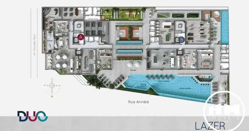 Apartamento com 03 dormitórios à venda - praia brava, itajaí