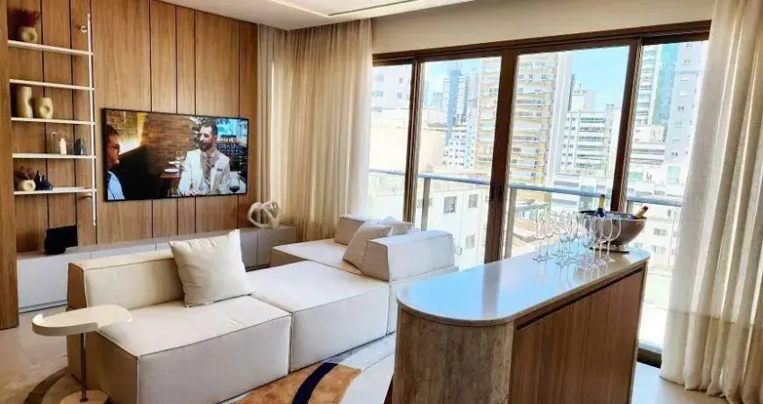 Apto 04 suítes mobiliado e decorado no centro/ balneário camboriú