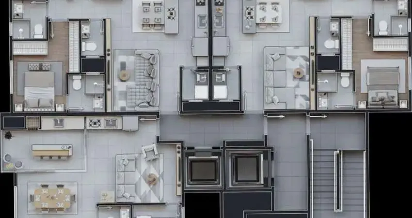 Apartamento em construção white house - dom bosco - itajaí/sc