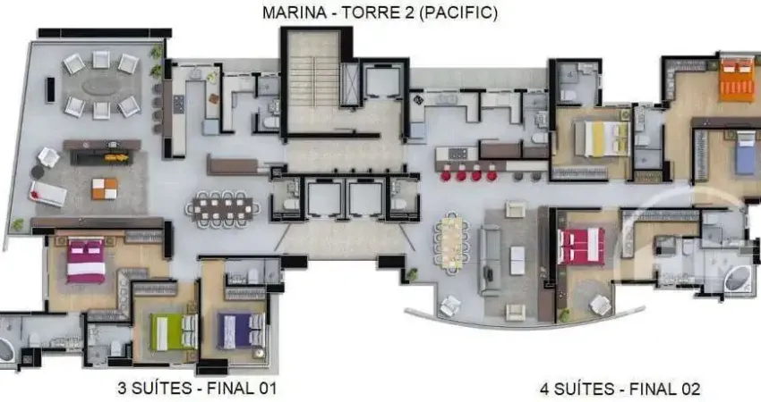 Apartamento com 4 quartos à venda na Rua 3700, 425, Centro, Balneário Camboriú