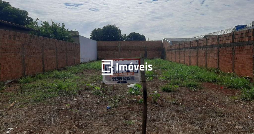 Terreno à venda na Rua Santa Bertilia, q64 l27, Jardim Santa Emília, Campo Grande