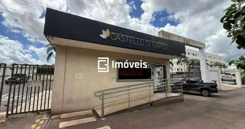 Apartamento de 02 quartos para locação no castelo di napoli.