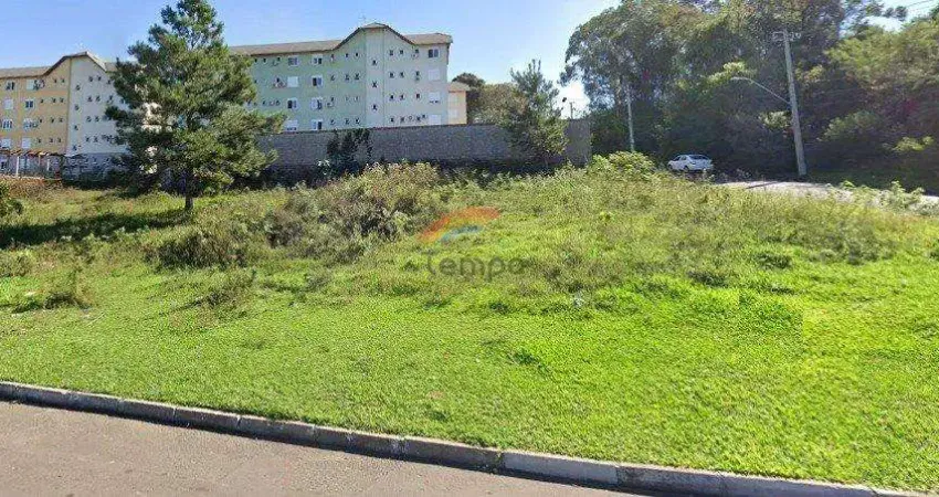 Terreno de esquina com área de 1.458m², sendo 27m de frente, bairro Rondônia, Novo Hamburgo-RS.