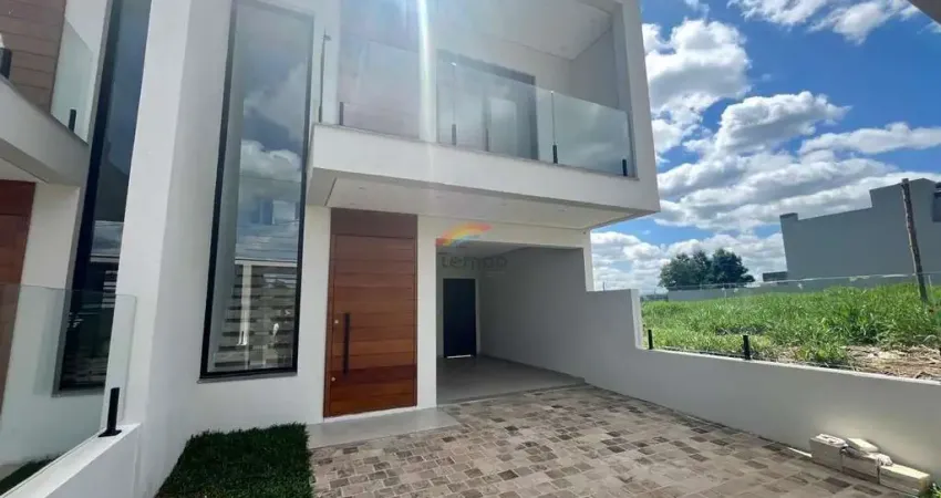 Casa nova/construção com 3 dormitórios sendo 3 suítes, no Bairro Bela Vista de Estância Velha/RS