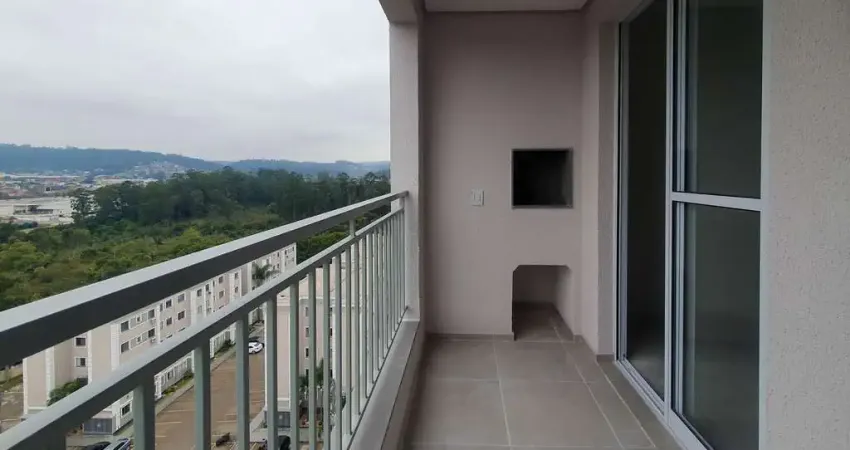 Apartamento novo em andar alto com 2 dormitórios  e 01 garagem.
