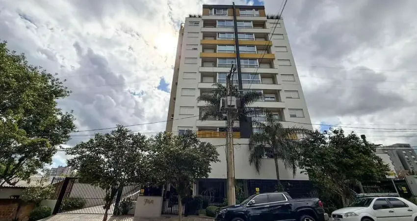 Apartamento com sacada aberta, 03 dormitórios, sendo 01 suíte e 2 vagas de garagem - pátria nova em nh.