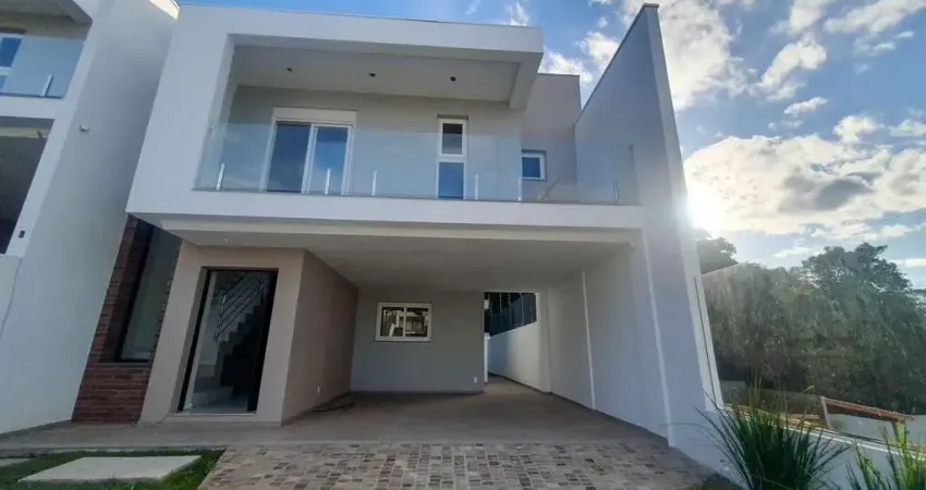 Casa com 03 suítes e semi mobiliada em hamburgo velho - novo hamburgo.