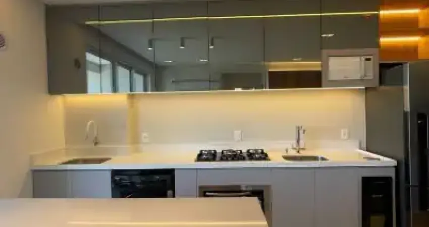 Apartamento mobiliado na praia brava – andar alto, face norte