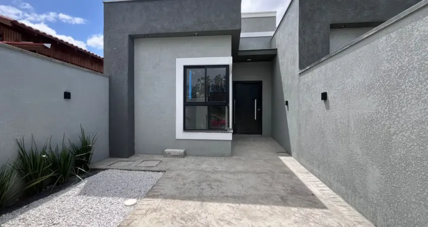 Casa geminada averbada de 62m² no Rio do Meio com 1 suíte + 1 quarto
