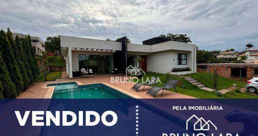 Casa com 3 dormitórios à venda, 255 m² por R$ 1.350.000,00 - Condomínio Serra Verde - Igarapé/MG