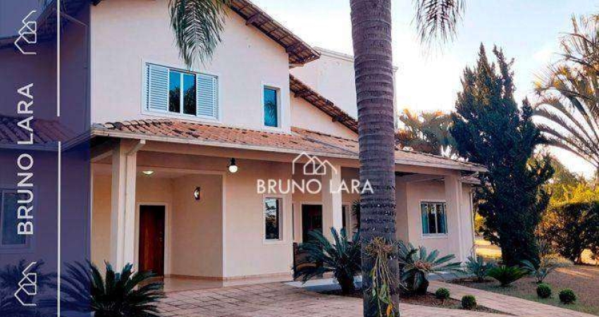 Casa com 5 dormitórios para alugar, 450 m² por R$ 6.925/mês - Condomínio Fazenda Solar - Igarapé/MG