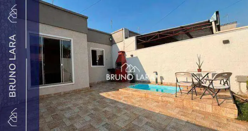 Casa com 3 dormitórios para alugar, 58 m² por R$ 1.825,00/mês - Cidade Nova - Igarapé/MG
