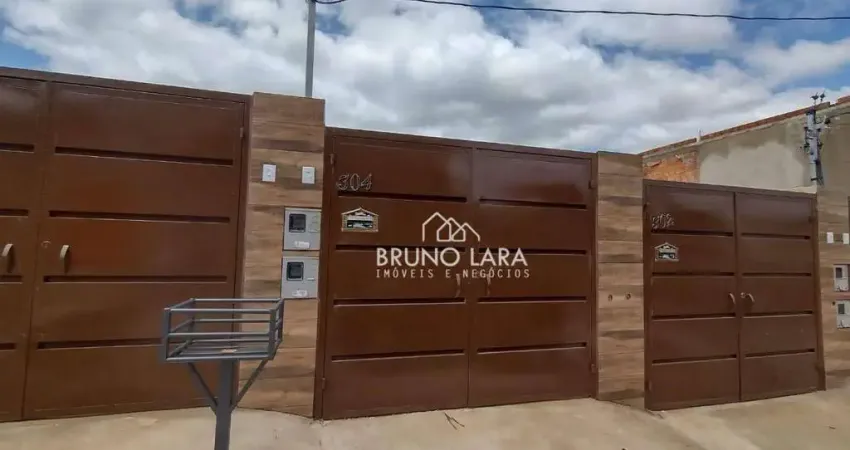 Casa com 2 dormitórios para alugar, 50 m² por R$ 1.216,35/mês - Resplendor - Igarapé/MG