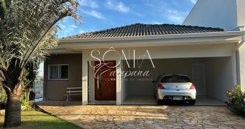 Casa térrea em condomínio com lazer e 3 dormitórios em Valinhos