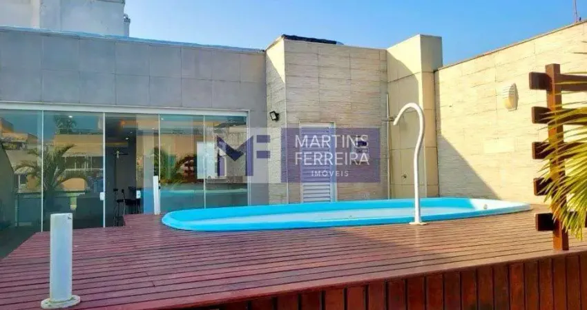 Excelente Cobertura à venda no Bairro do Recreio dos Bandeirantes com 2 Suítes, 2 Vagas, 155M².