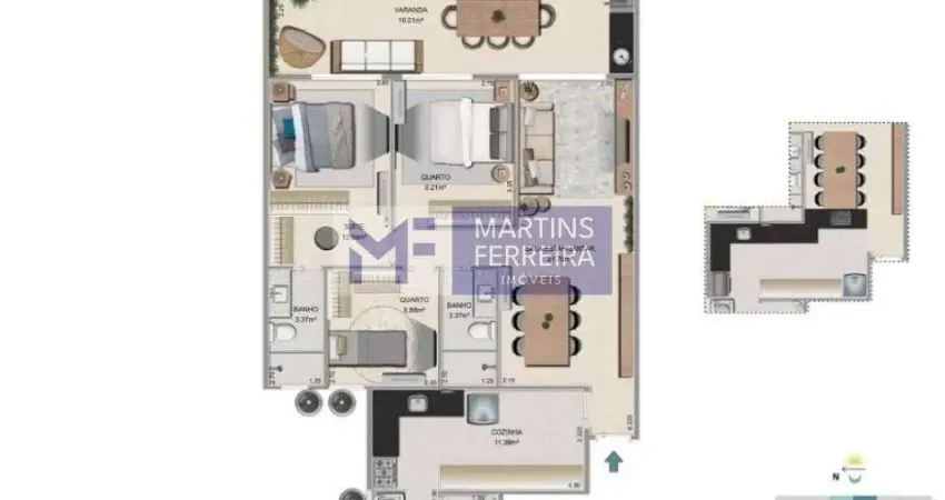 Apartamento à venda 3 Quartos, 3 Suites, 101M², Recreio dos Bandeirantes, Rio de Janeiro - RJ | ILH