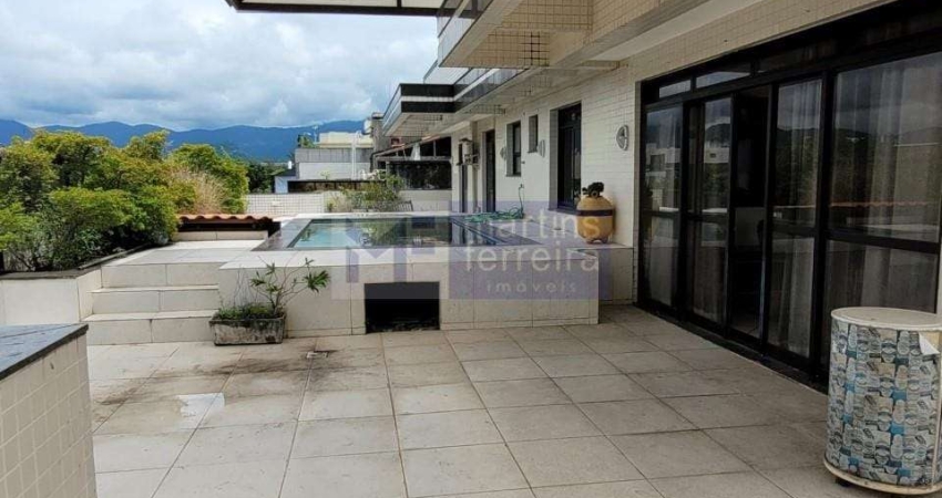 Cobertura a venda no bairro Recreio dos Bandeirantes 3 Quartos sendo 1 suíte, 3 Vagas, 389M².