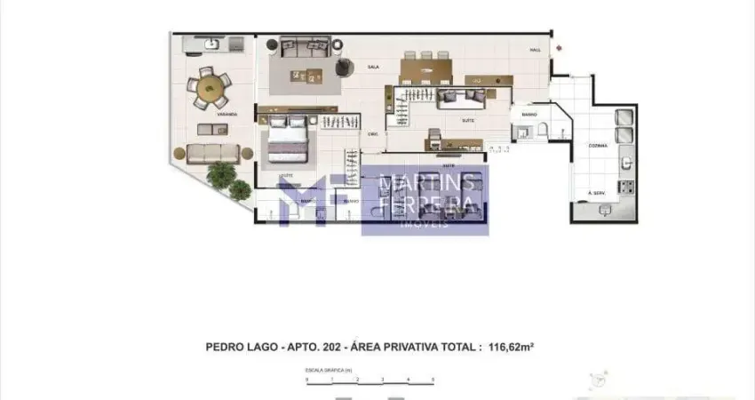 Apartamento à venda 3 Quartos, 3 Suites, 117M², Barra da Tijuca, Rio de Janeiro - RJ | WAIMEA BAY B