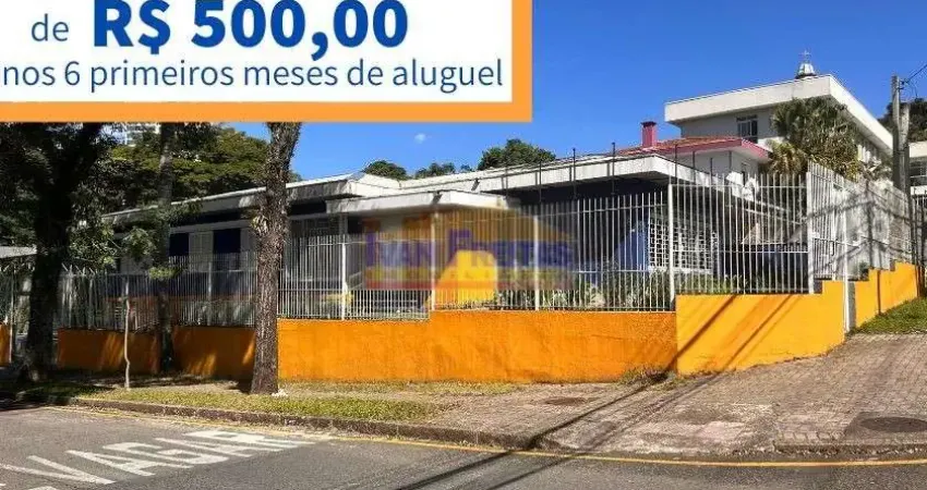 Ótima oportunidade para locação - casa comercial na rua júlio perneta, merces – curitiba