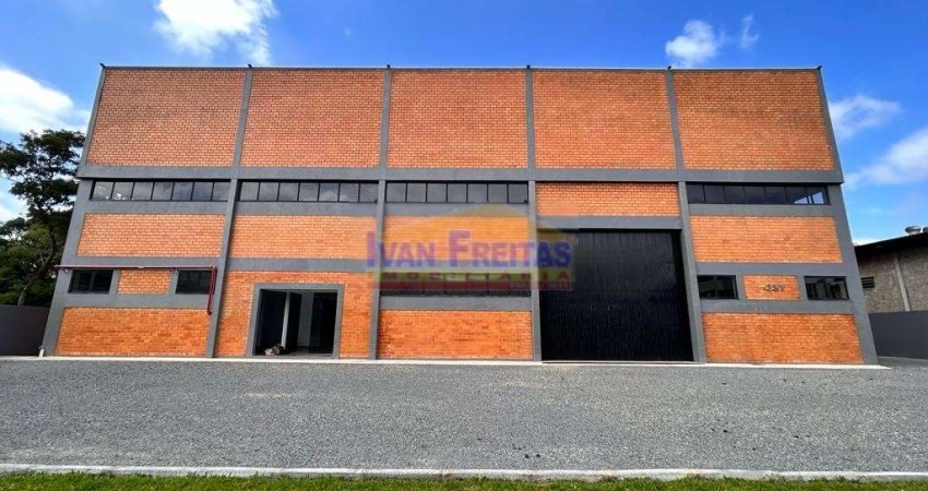 LOCAÇÃO - BARRACÃO/GALPÃO NOVO - CIDADE INDUSTRIAL - PÉ DIREITO DE 12m, 1.500m², TERRENO TOTALIZANDO 3.376m².