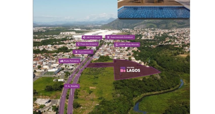 Apartamento com 2 quartos à venda na Avenida Brasília, 00, Porto Canoa, Serra
