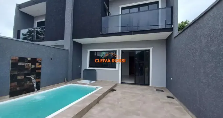 Sobrado Com Piscina e Suíte Faixa Mar Pontal do Paraná