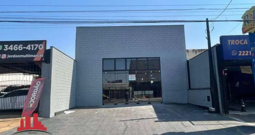 Salão para alugar, 250 m² por r$ 8.150,00/mês - jardim santa rosa - nova odessa/sp
