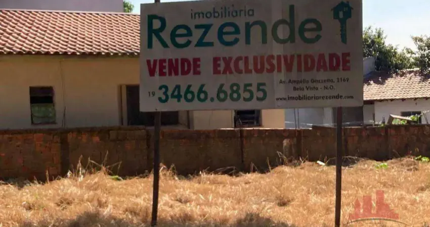 Terreno à venda, 350 m² - Jardim Bela Vista - Nova Odessa/SP