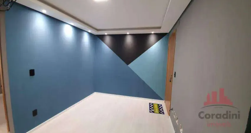 Apartamento com 2 dormitórios à venda, 44 m² por R$ 170.000,00 - Morada do Sol - Americana/SP