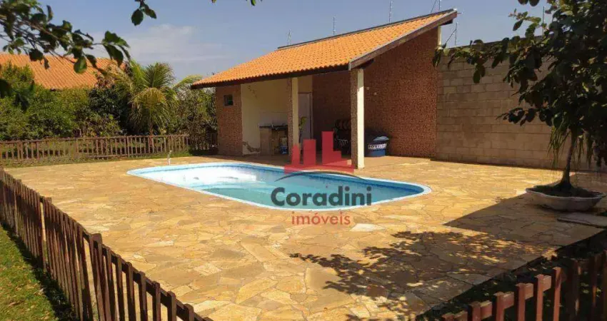 Chácara com 2 dormitórios à venda, 1000 m² por R$ 600.000,00 - Recanto Las Palmas - Nova Odessa/SP