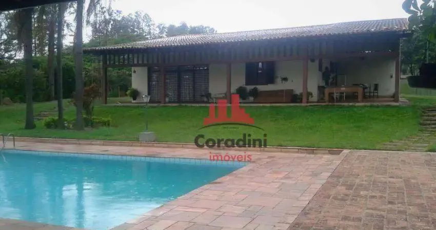 Chácara com 4 dormitórios à venda, 11000 m² por R$ 1.200.000,00 - Chácaras de Recreiro Represa - Nova Odessa/SP